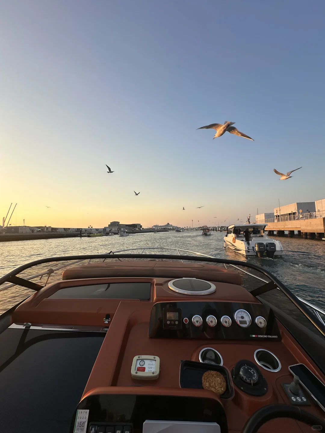 去码头搞点薯条顺便看看Dubai日落