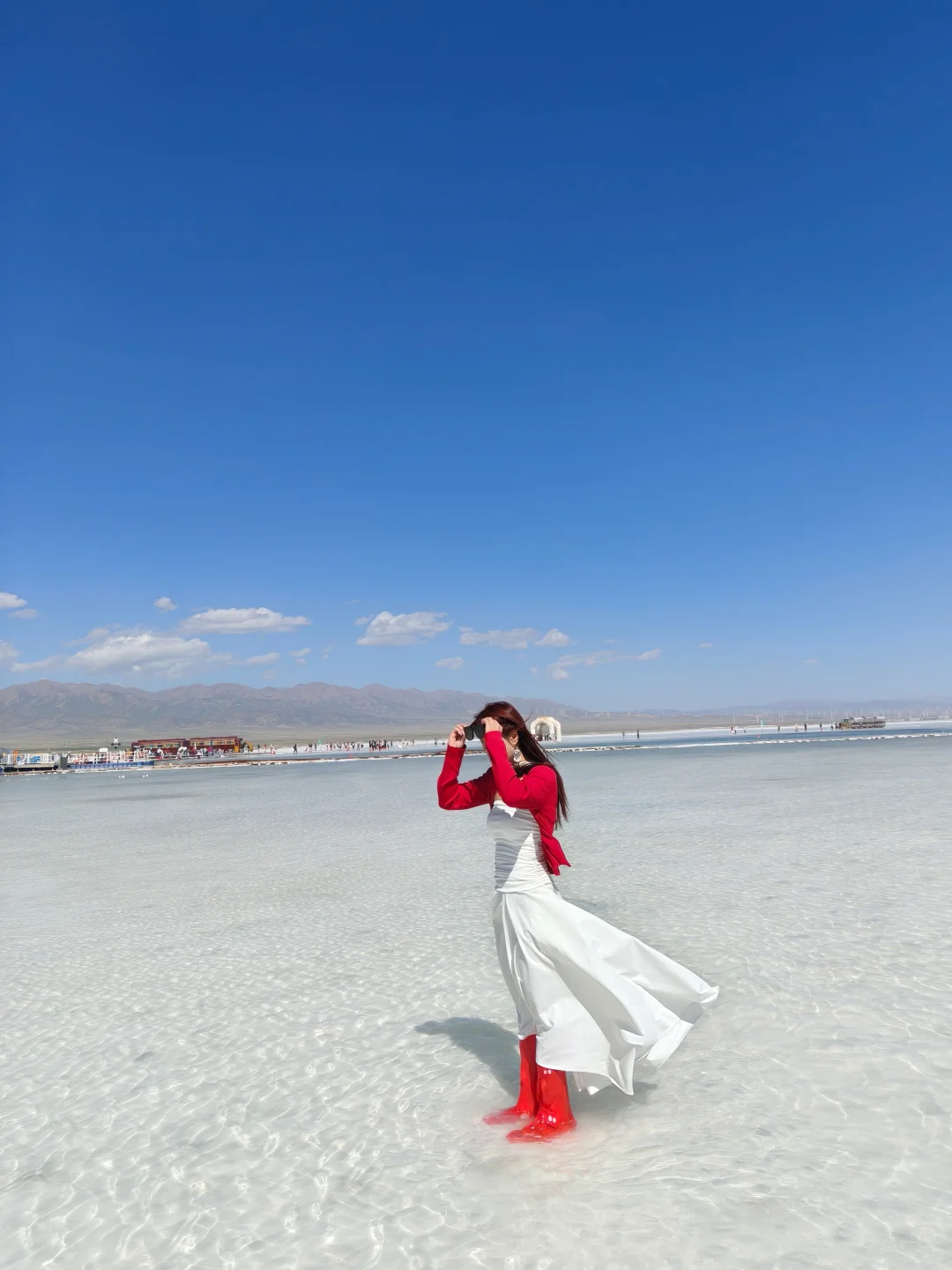 是谁在茶卡盐湖出片了！