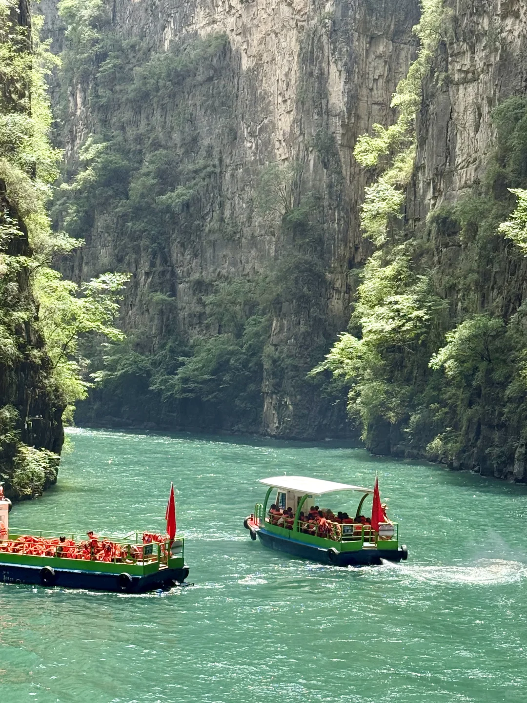 冲进山西25℃翡翠峡谷💦 懒人3h避暑攻略！