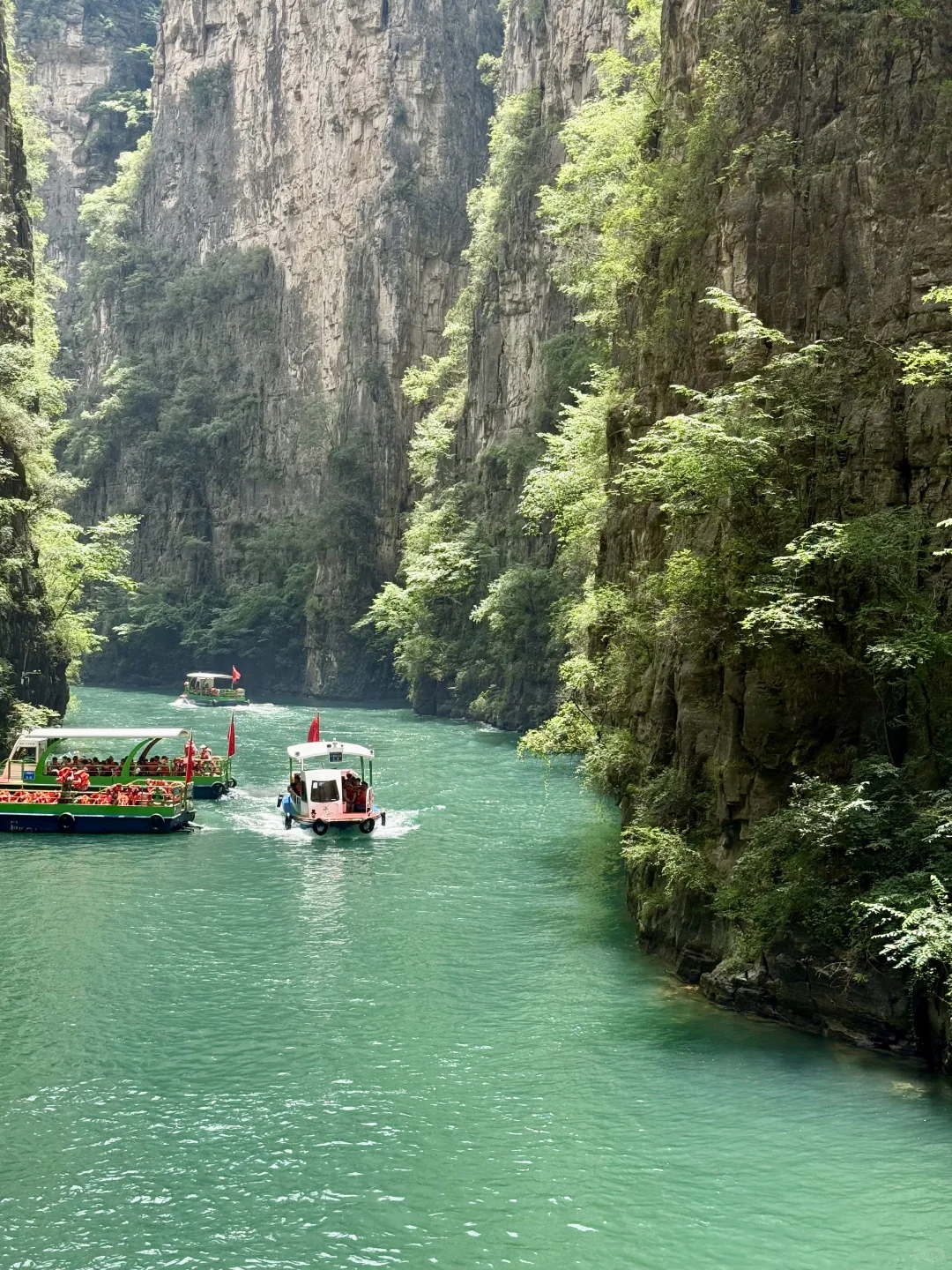 冲进山西25℃翡翠峡谷💦 懒人3h避暑攻略！