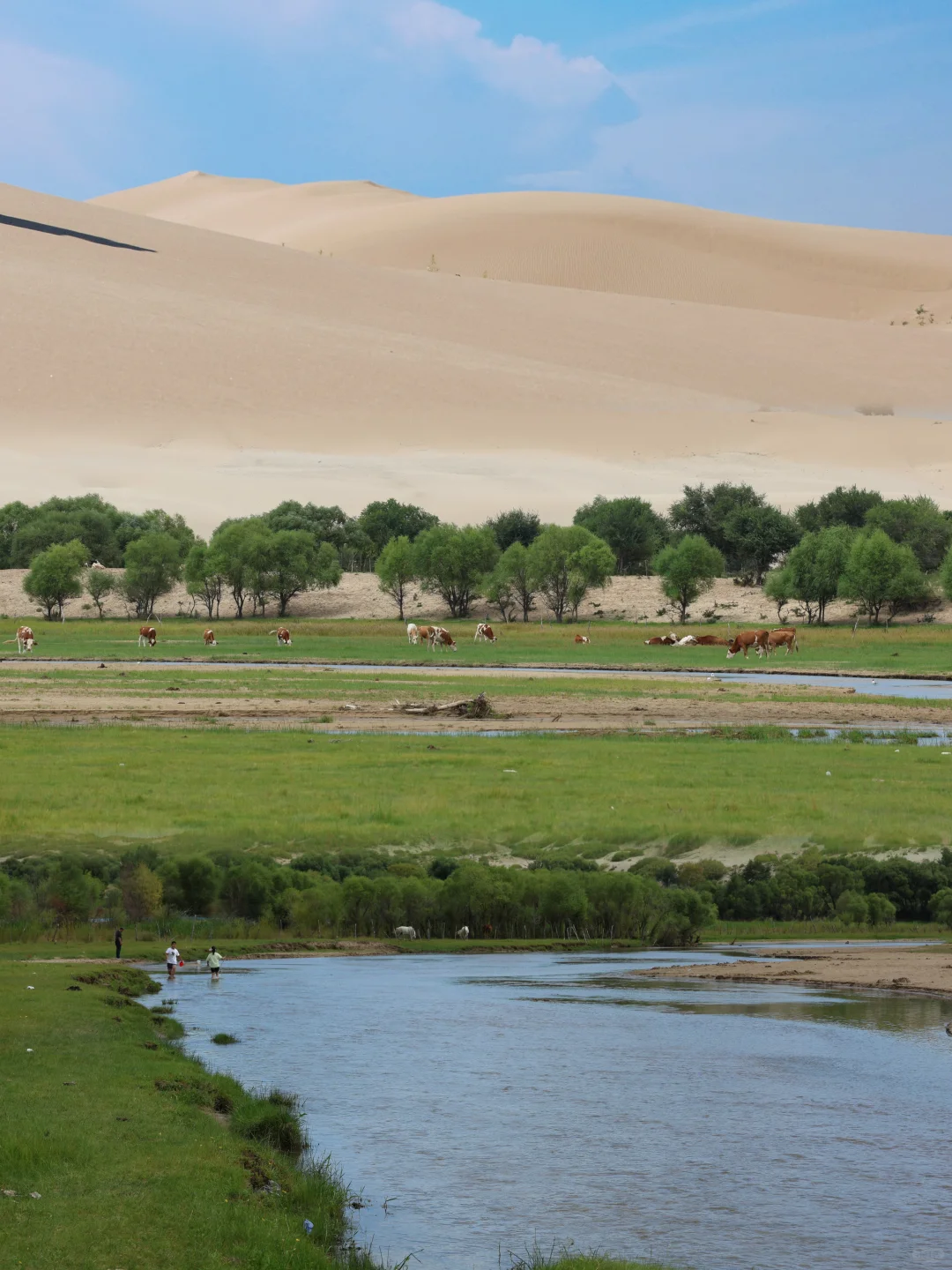 赤峰本地人都不知道的小众沙漠|响水荷花池