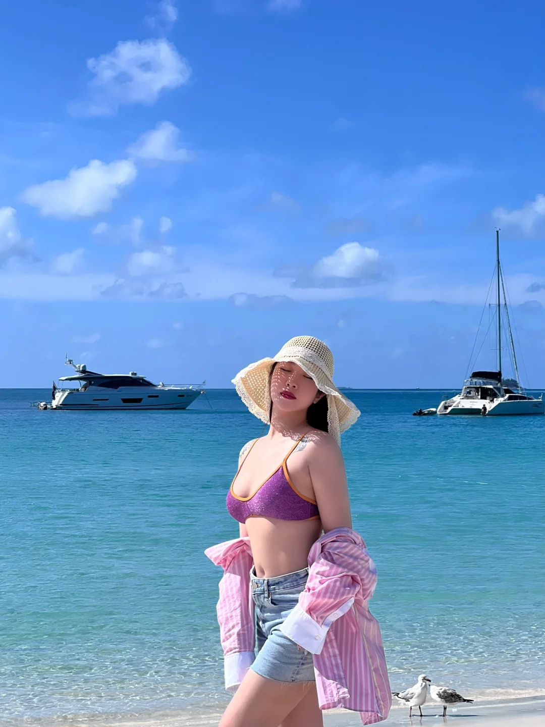 🤍白天堂沙滩🫧圣灵群岛🩵