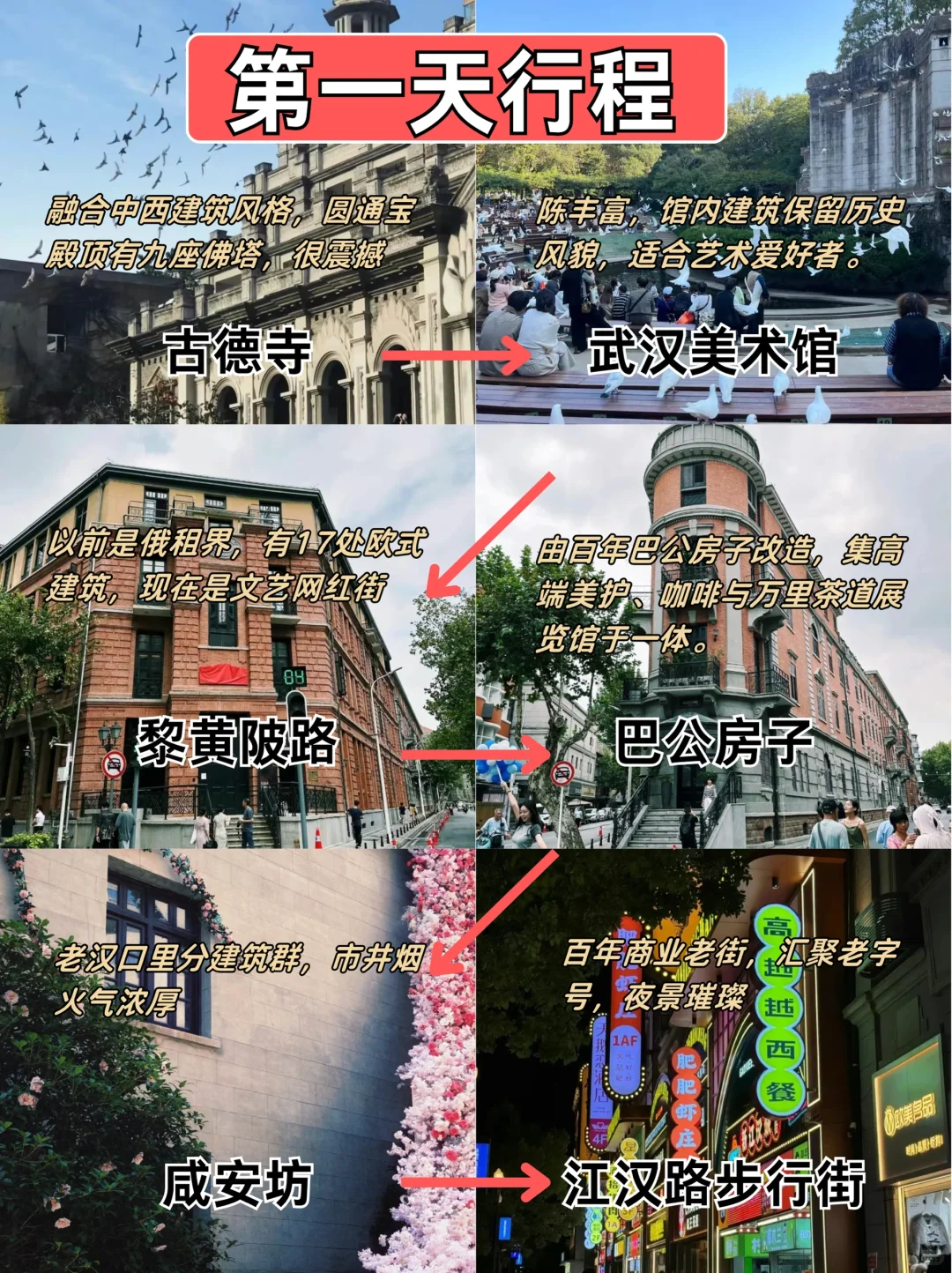 武汉citywalk路线 | 3天2晚超全攻略来了✅