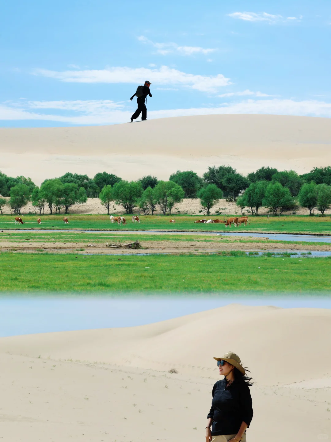 赤峰本地人都不知道的小众沙漠|响水荷花池
