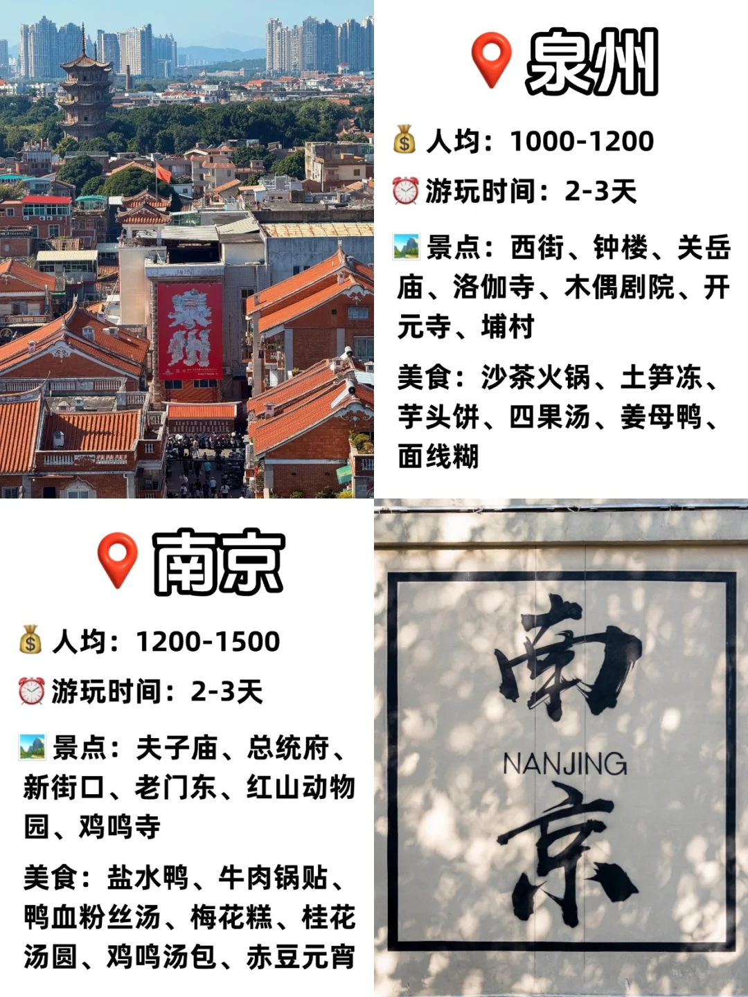 适合情侣出游的1️⃣6️⃣个宝藏城市❗