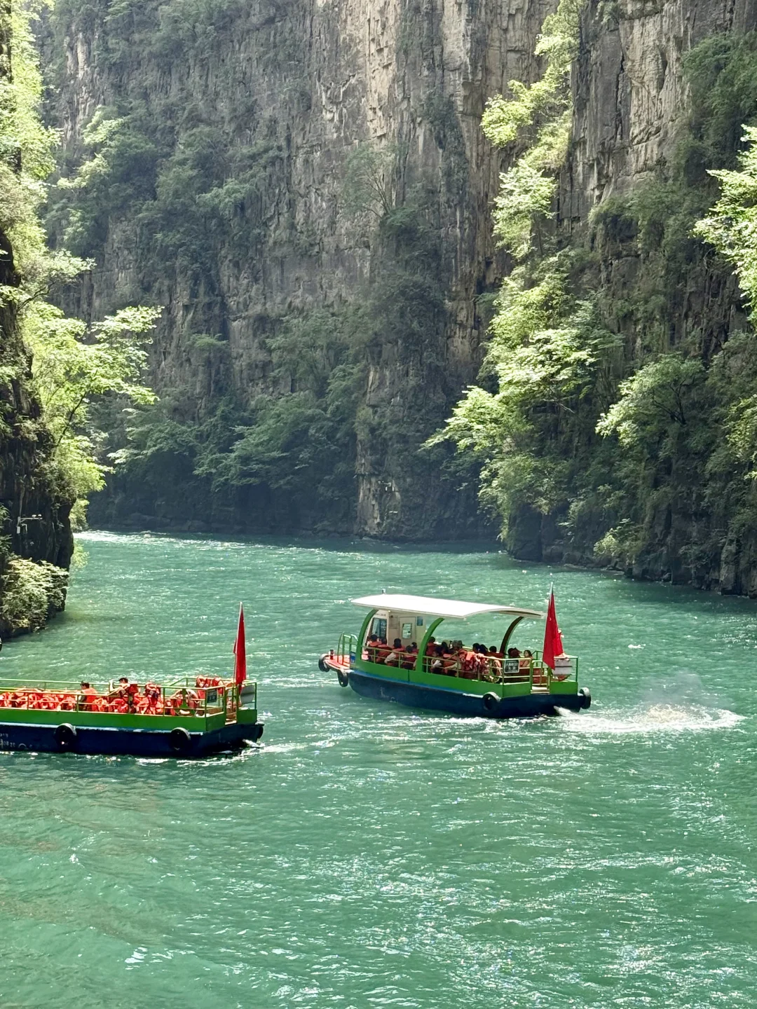 冲进山西25℃翡翠峡谷💦 懒人3h避暑攻略！