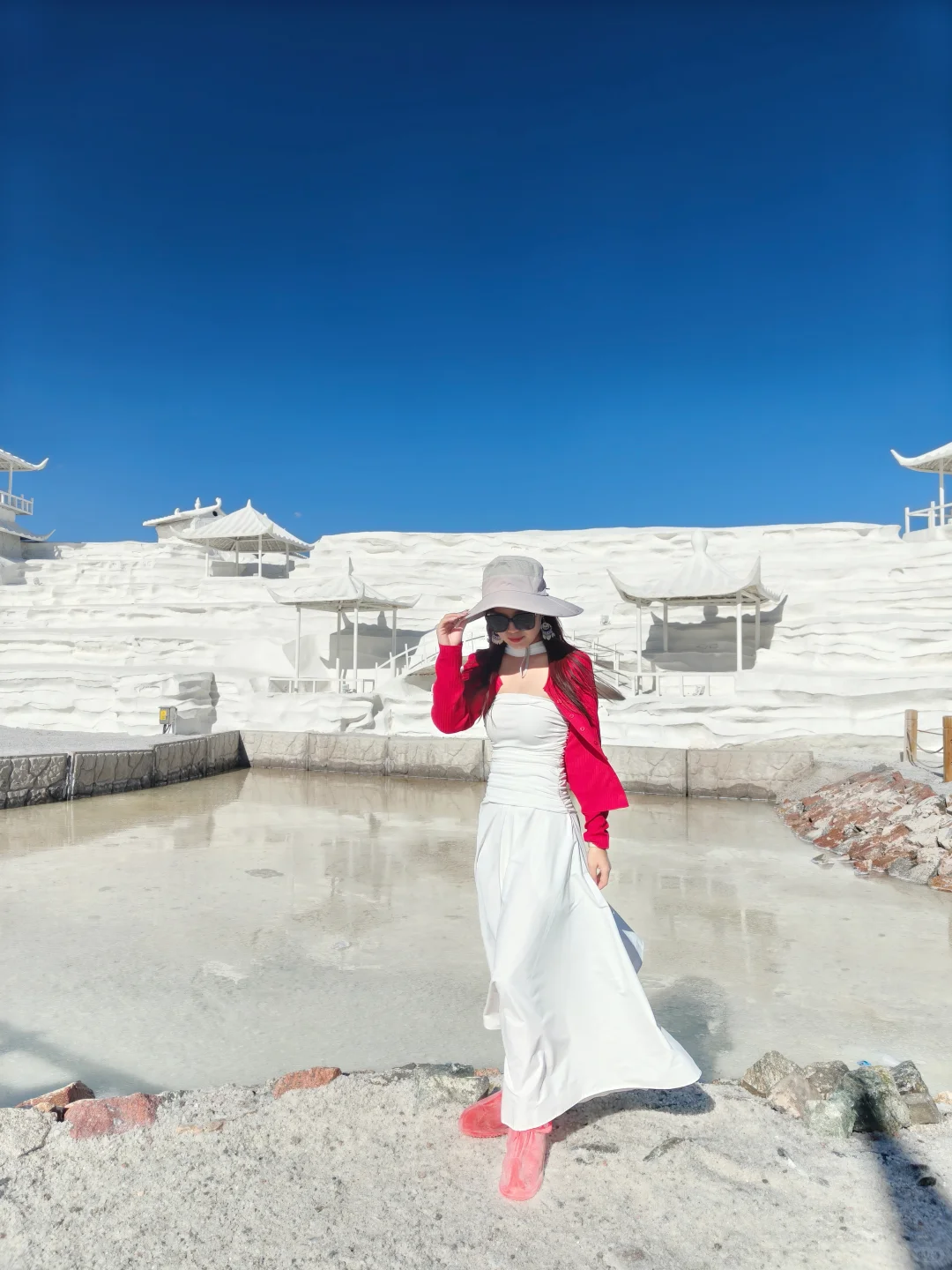 是谁在茶卡盐湖出片了！