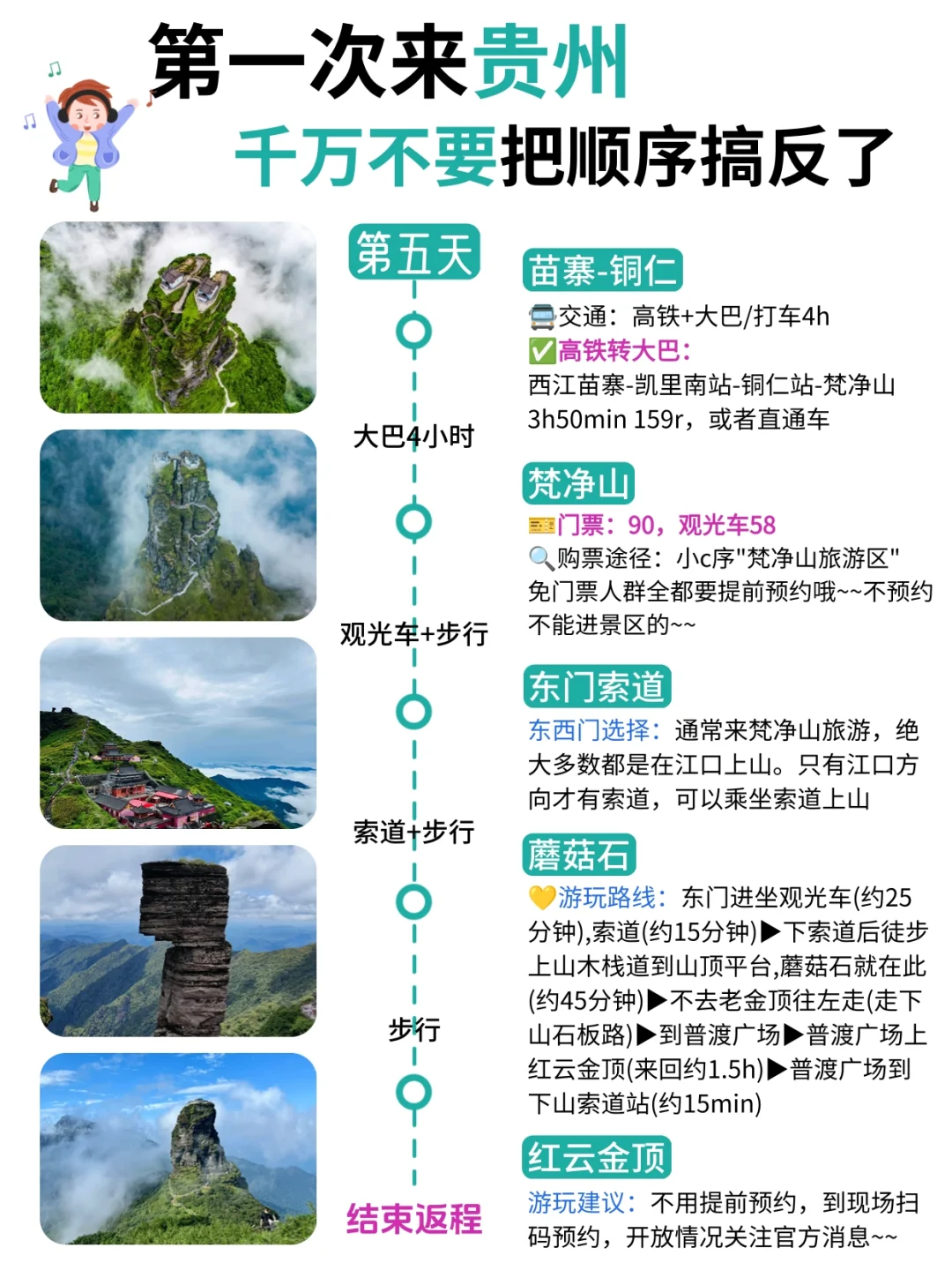 本地人熬夜整理的贵州攻略😭真的超级香