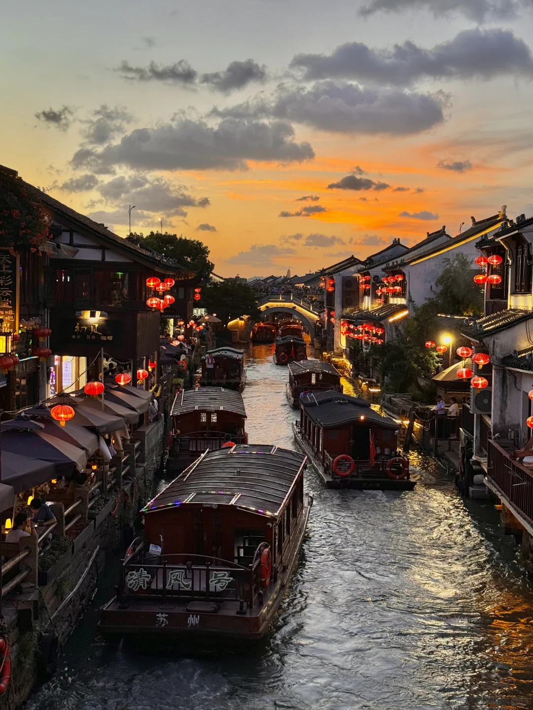 live合集！苏州的油画晚霞美到next level了