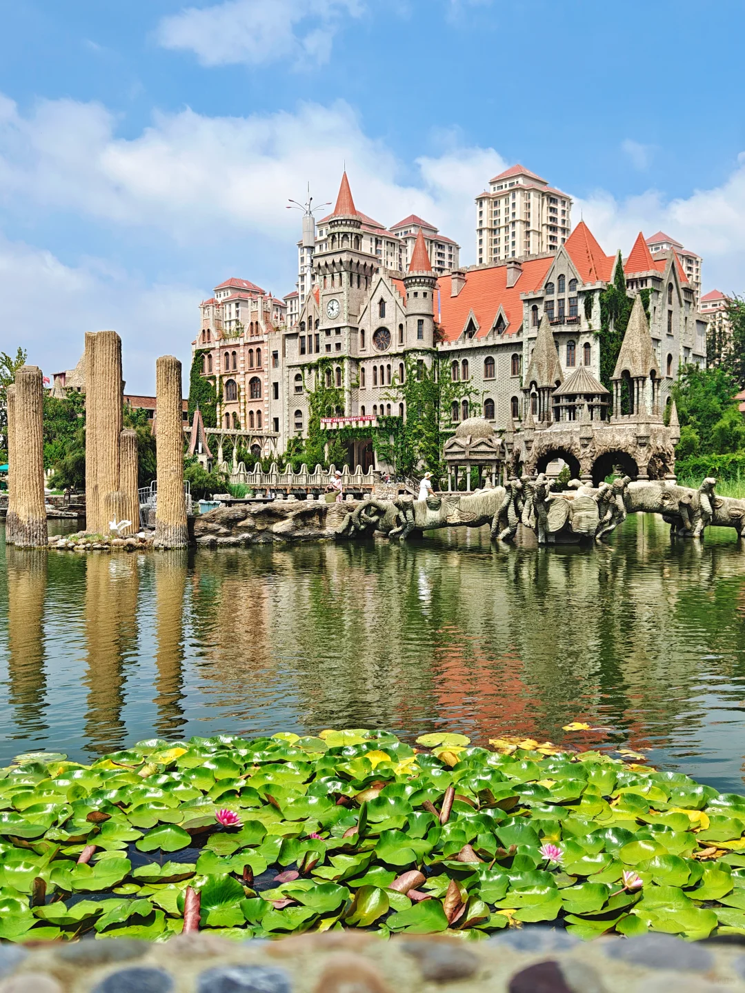 去了趟霍格沃茨城堡🏰跟天津似的