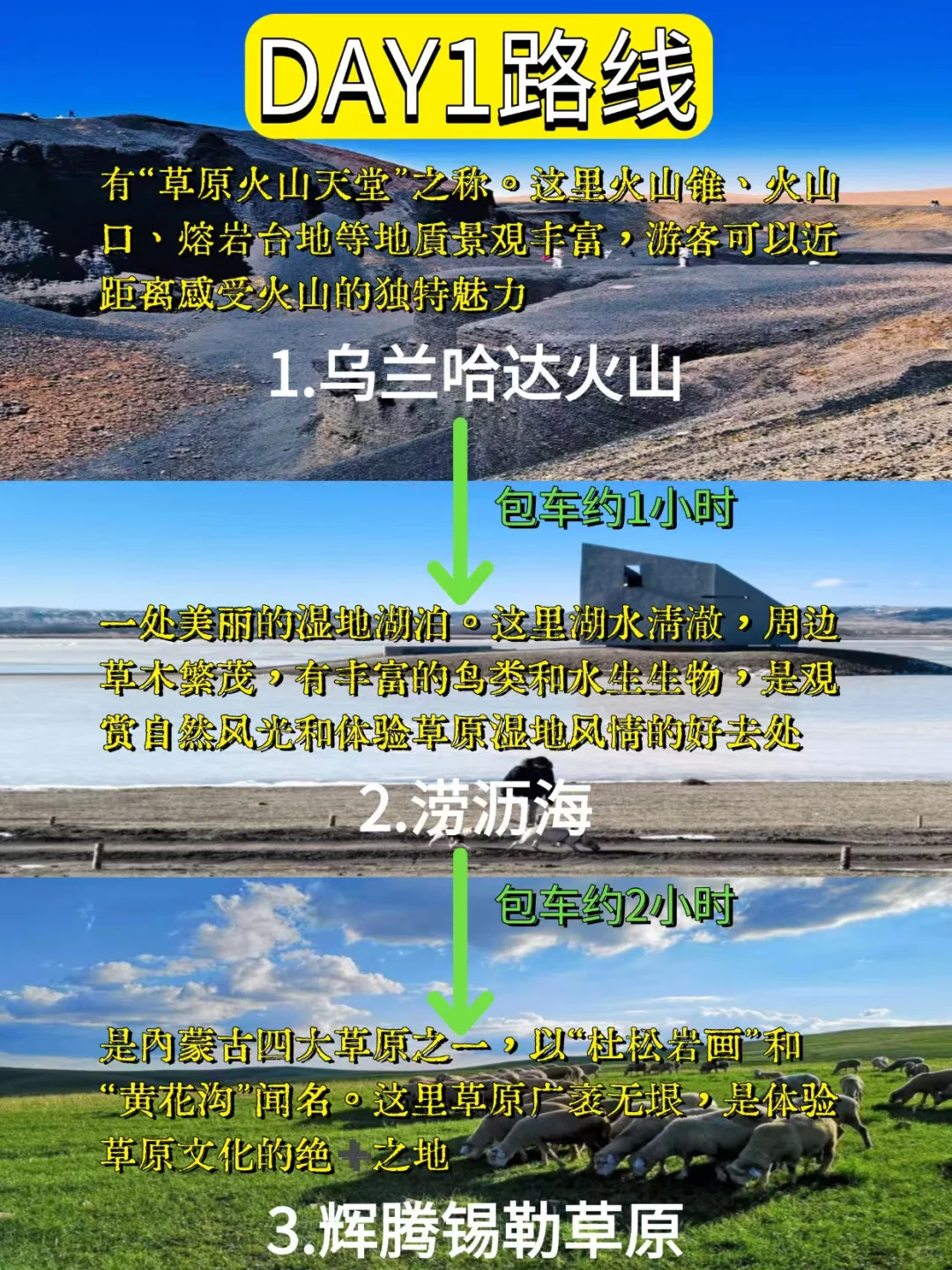 小众景点—乌兰察布6️⃣大必打卡景点攻略