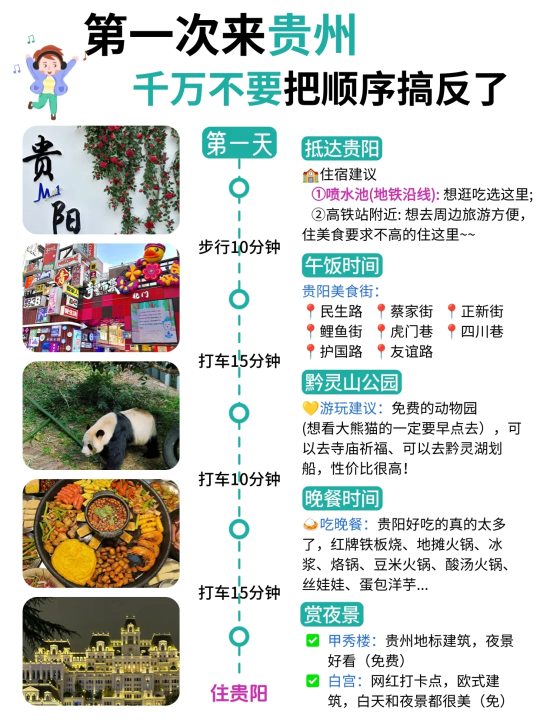 本地人熬夜整理的贵州攻略😭真的超级香