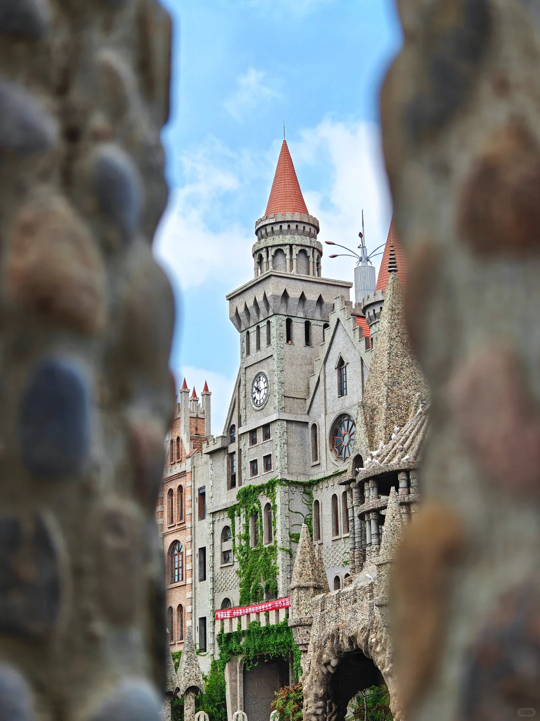 去了趟霍格沃茨城堡🏰跟天津似的