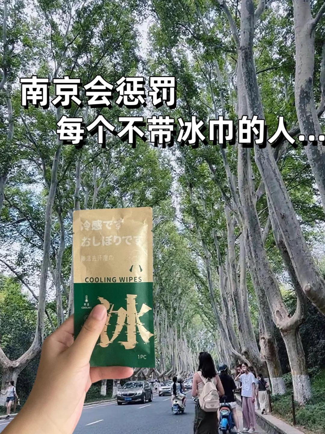 南京会惩罚每个旅行不带降温冰巾的人。。。
