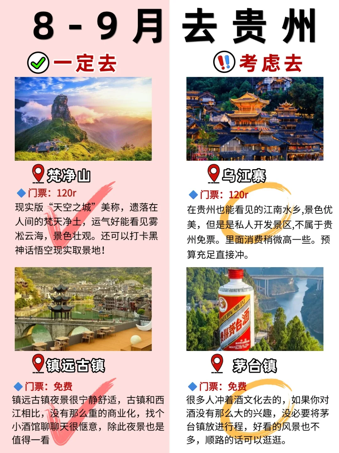 来贵州闭眼玩的景点💯8-9月景点篇！速看