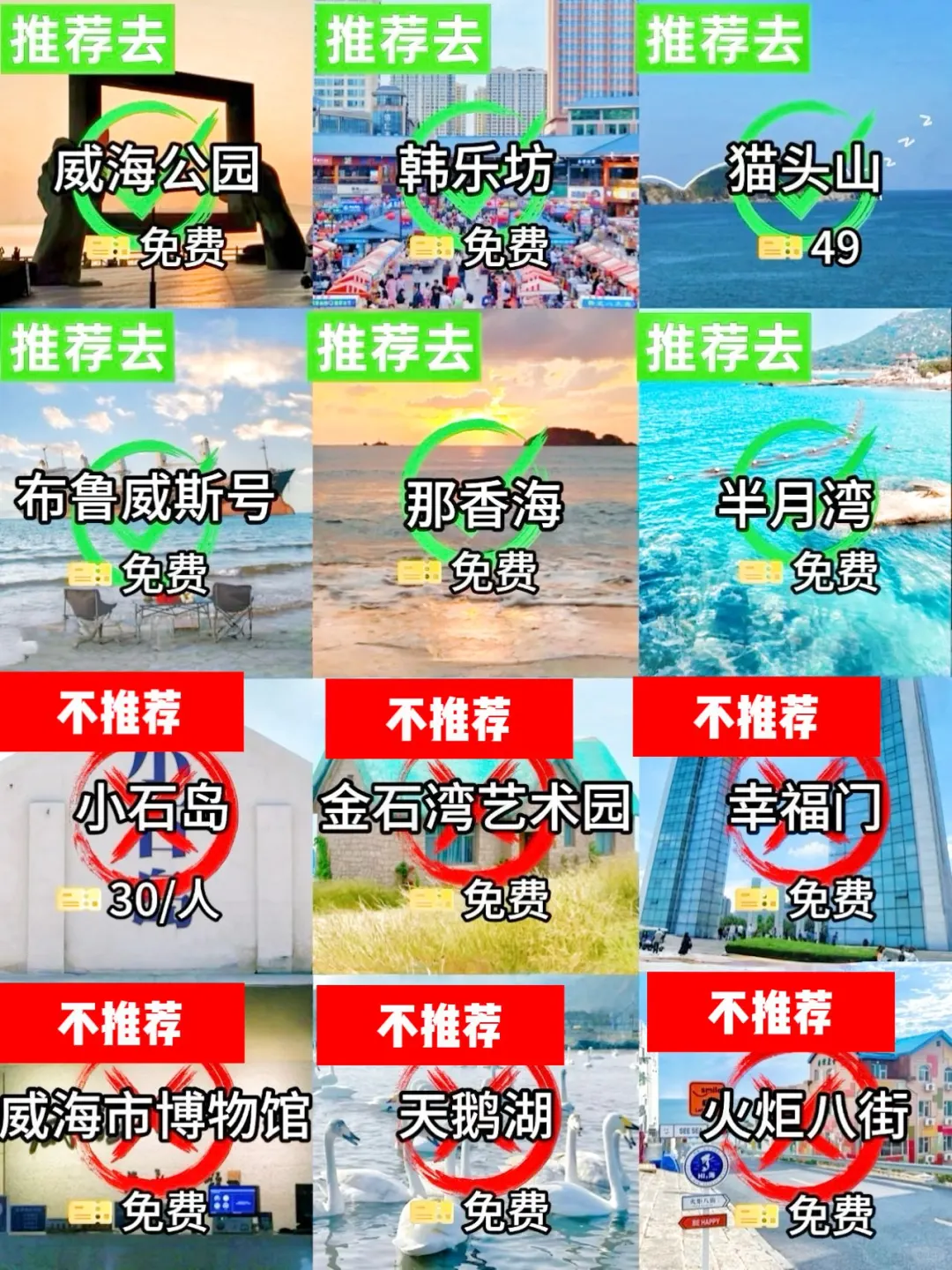 威海自驾游｜把山海、野趣、海鲜…全打包