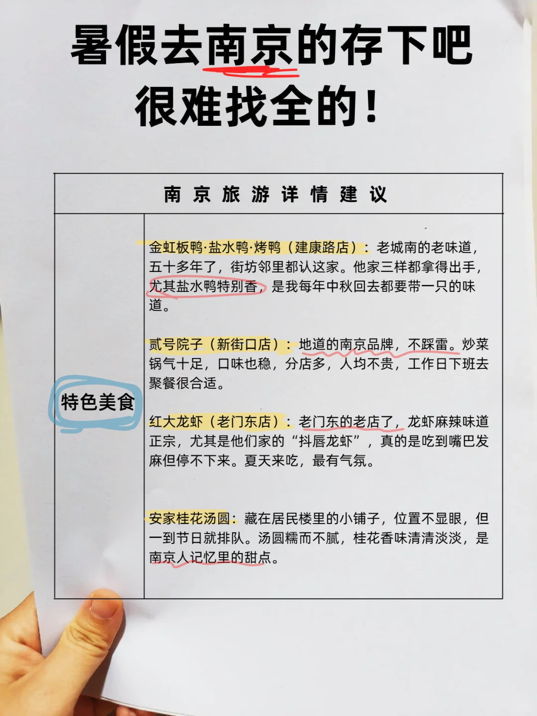 最近想来南京的姐妹存一下吧😢很难找全的
