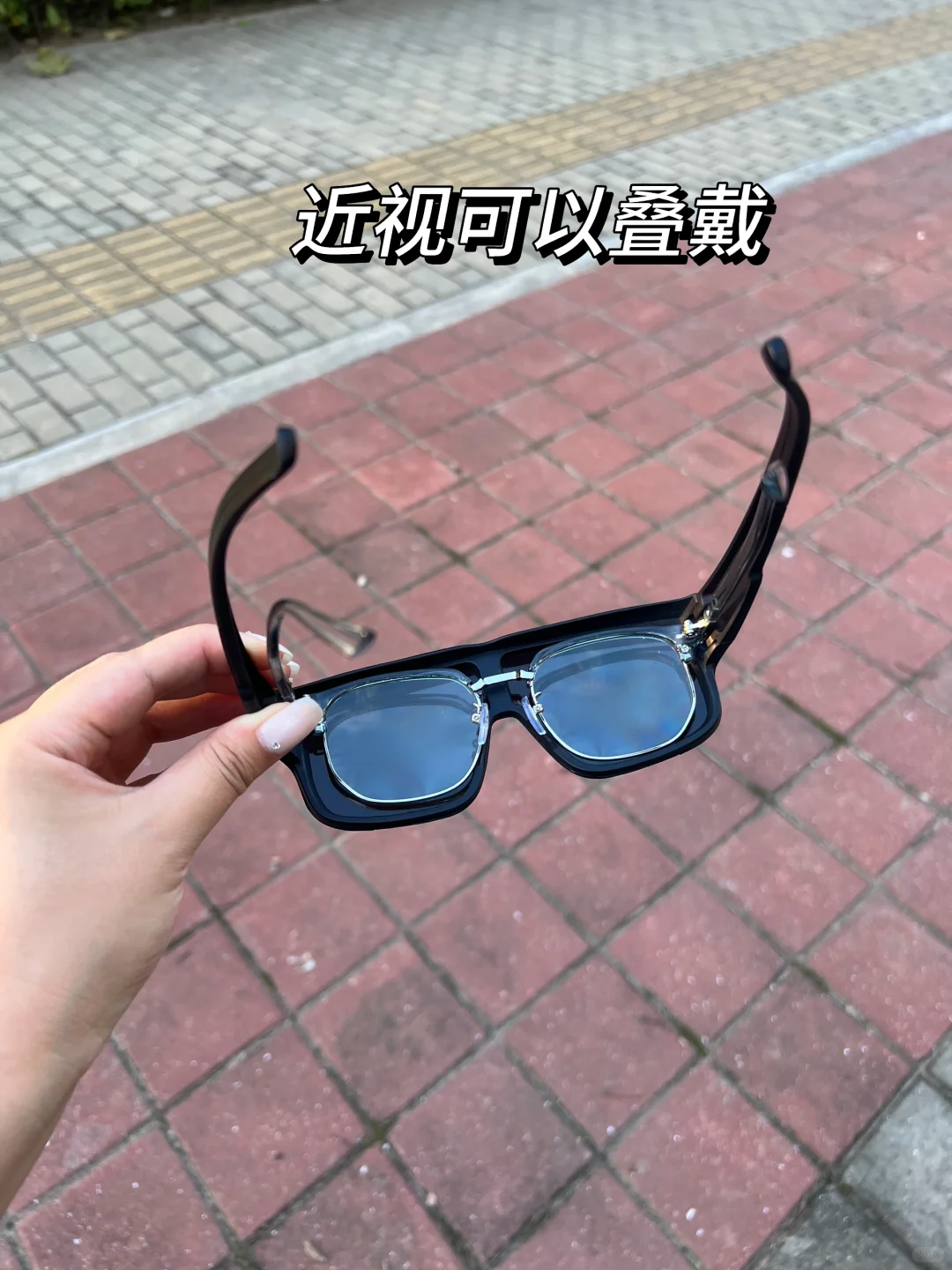 西北大环线已回😭近视戴这墨镜真的巨出片😍