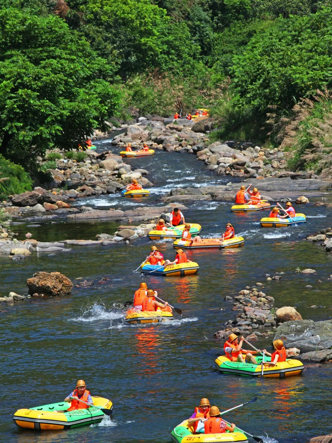 千岛湖九龙溪漂流98元暴风折扣返场！手慢无
