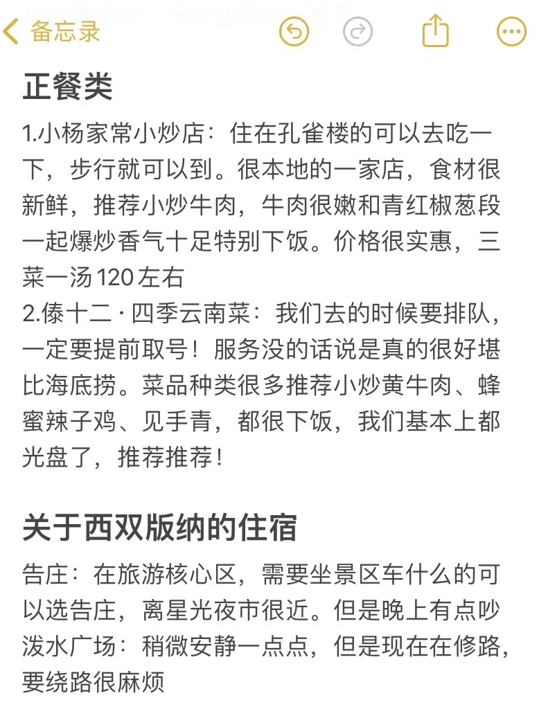 版纳旅游真实锐评（仅个人感受）免踩坑版