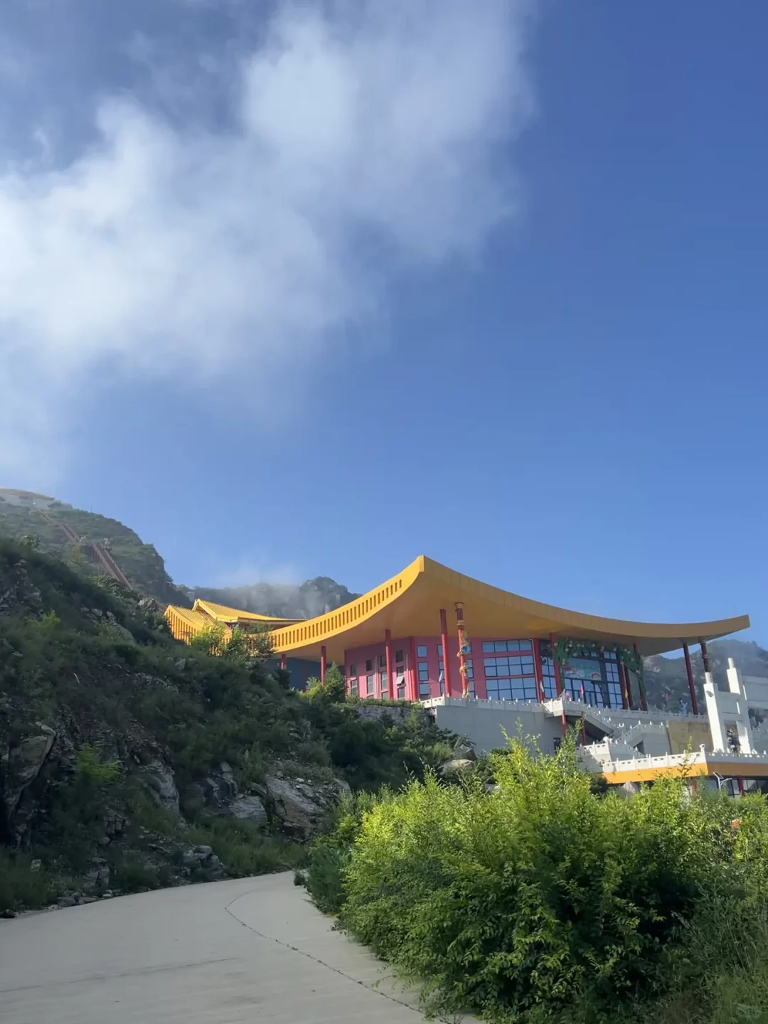 我说这是石家庄的懒人山