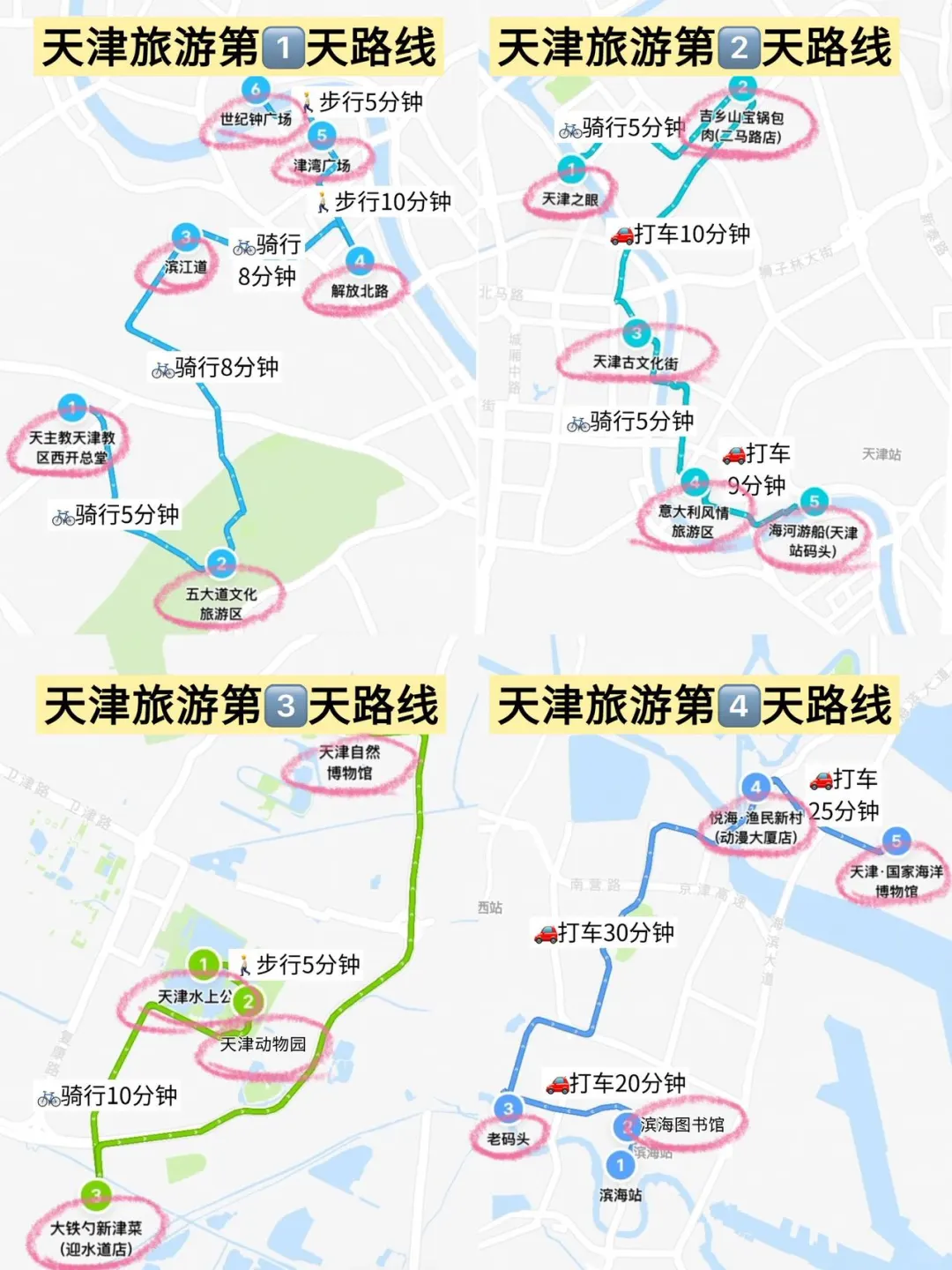 J人土著总结的天津攻略｜P人直接抄✍️