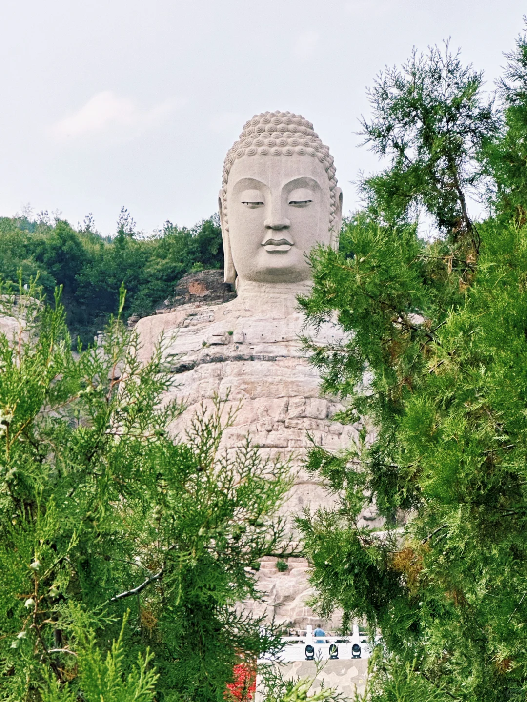 ⛰️太原冷门景点！比乐山大佛还早的蒙山大佛！