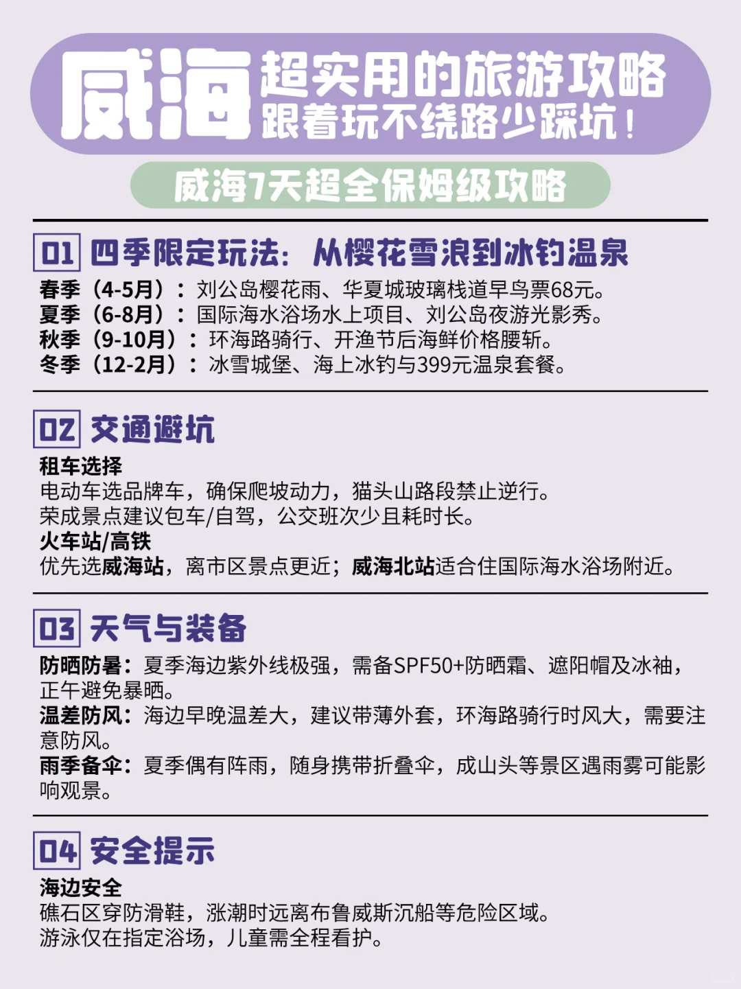 这就是威海现状！！