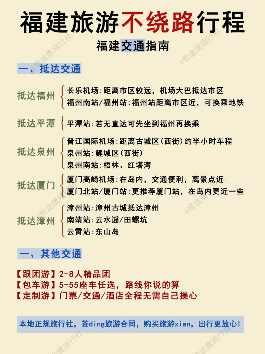 福建多日游不绕路攻略来咯‼️