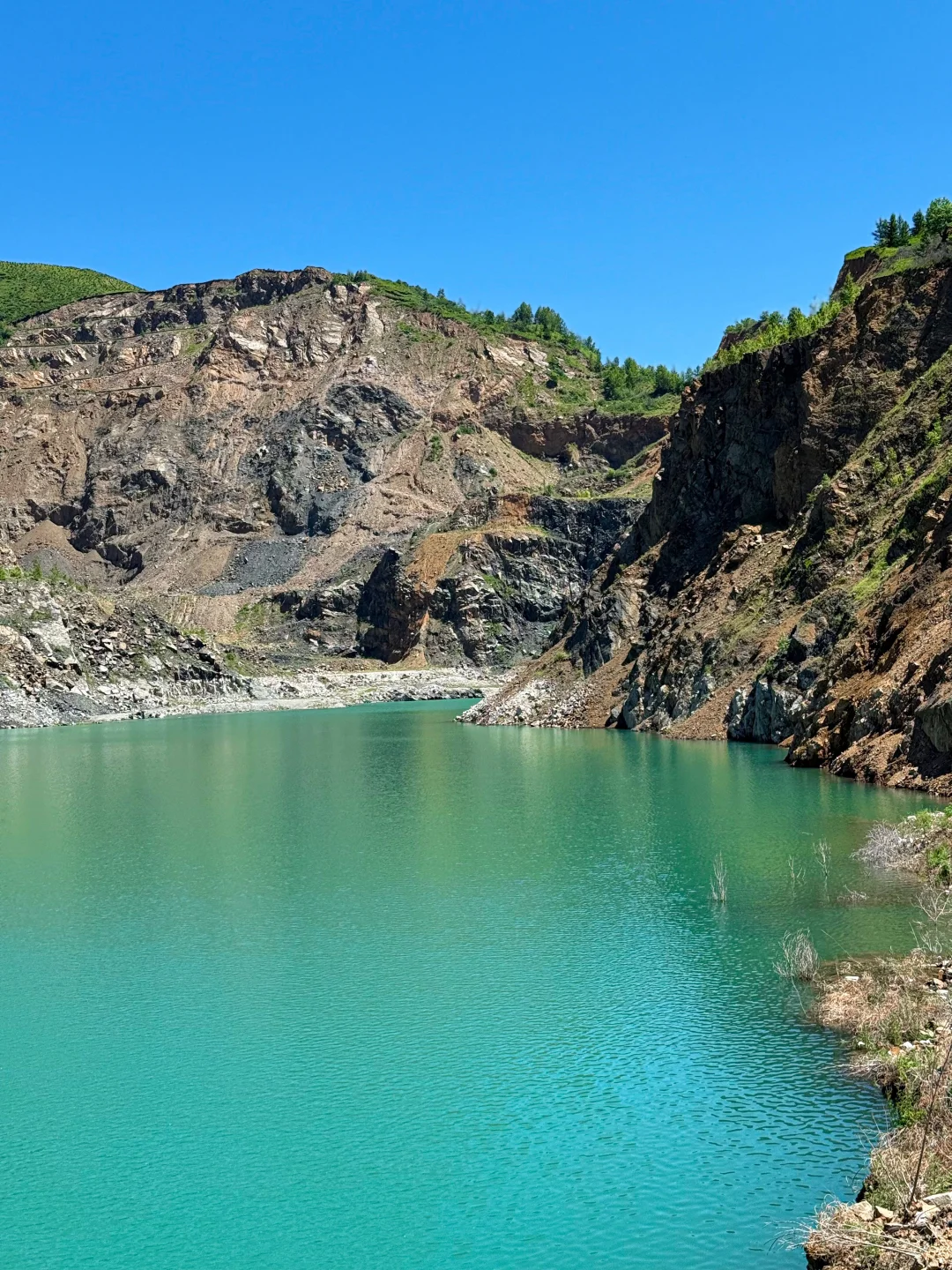 张家口小众自驾路线🚗 我找到了翡翠湖🩵💚