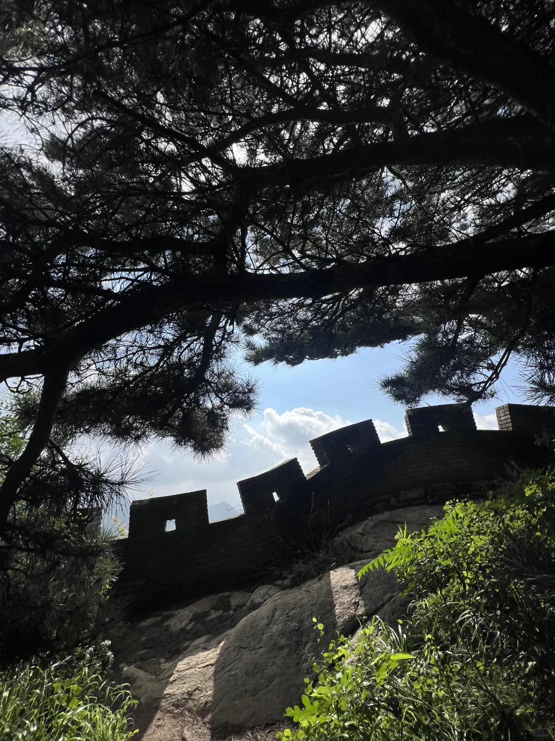 我说这是石家庄的懒人山