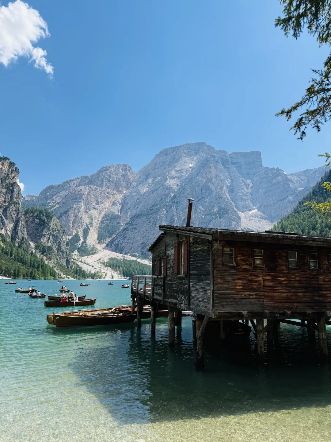 意大利🇮🇹dolomiti也太美了吧！