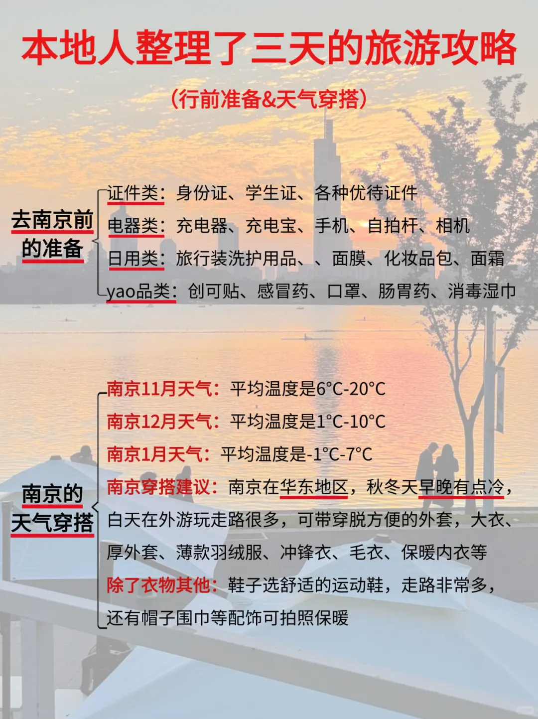 超全❗️南京“本地人”做的保姆级旅游攻略❗️