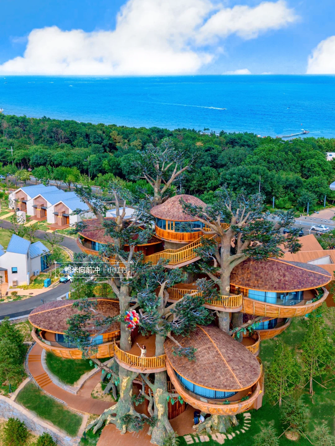 为这个宫崎骏🌳树屋‼️我打高铁冲了趟山东…