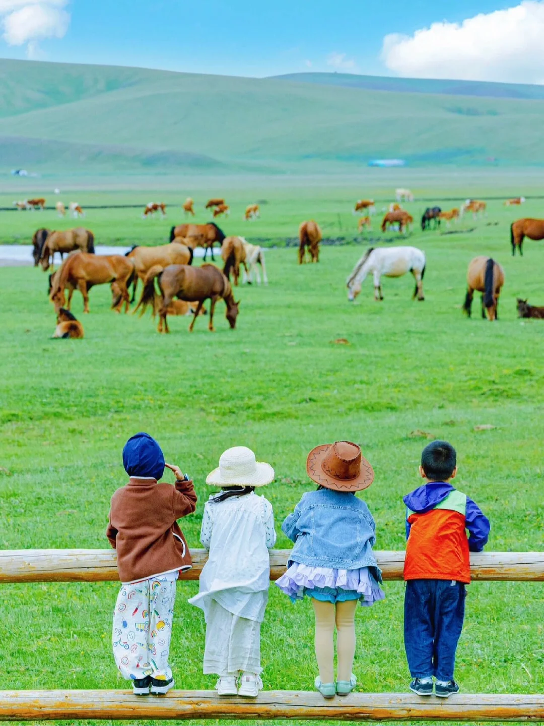以为新疆够美了‼️直到带娃来了呼伦贝尔🥹