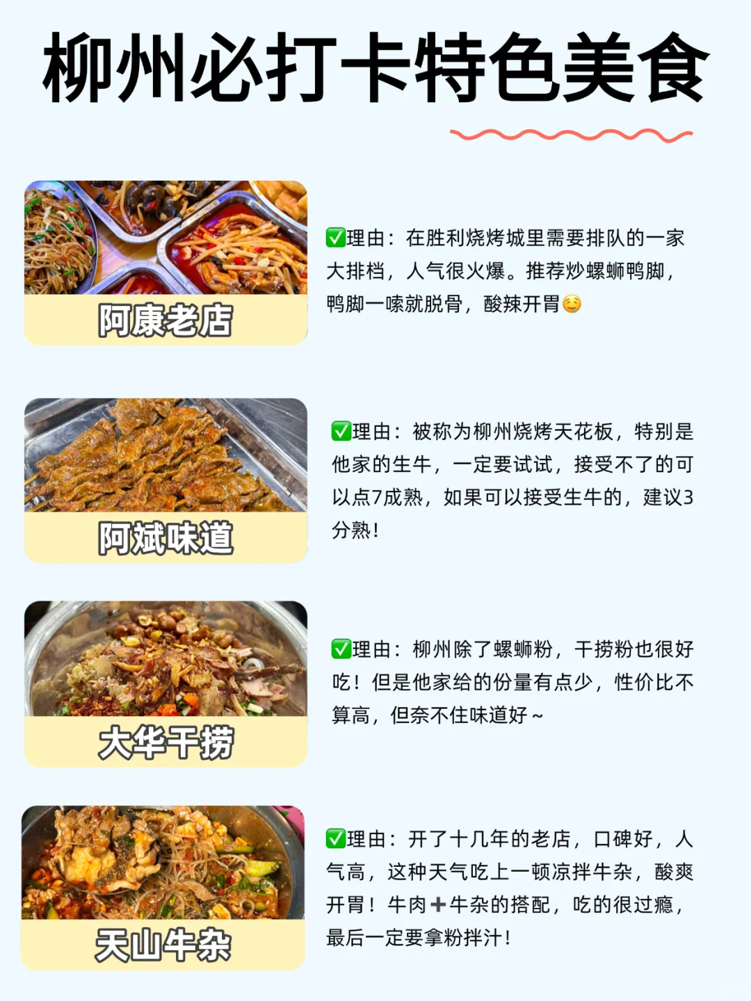 柳州旅游攻略‼️柳州必吃美食‼️感谢本地人