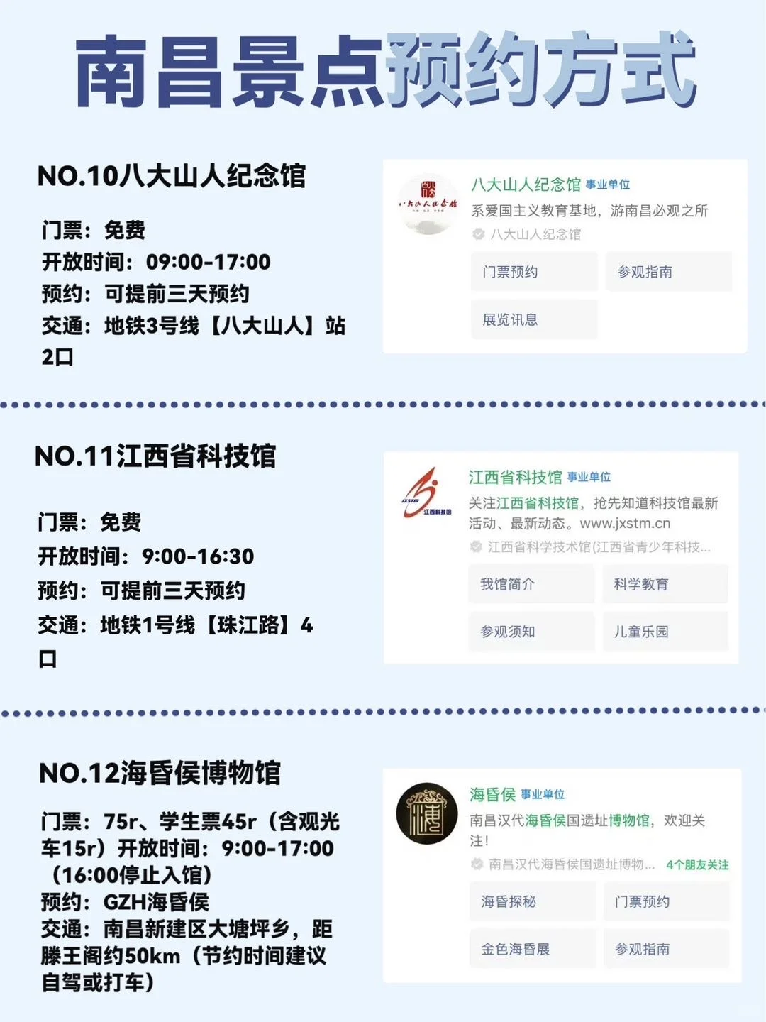 终于有人把南昌路线说清楚了！！（附游玩路线）