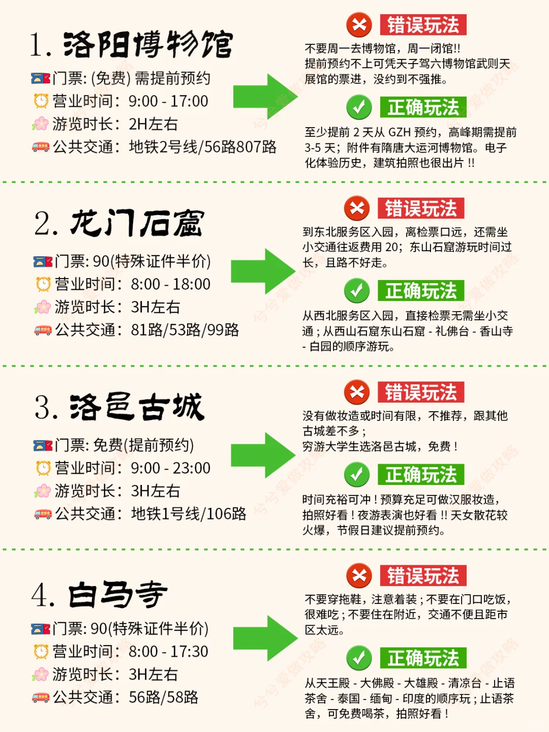 洛阳会惩罚每一个不预约的宝子！避坑速存
