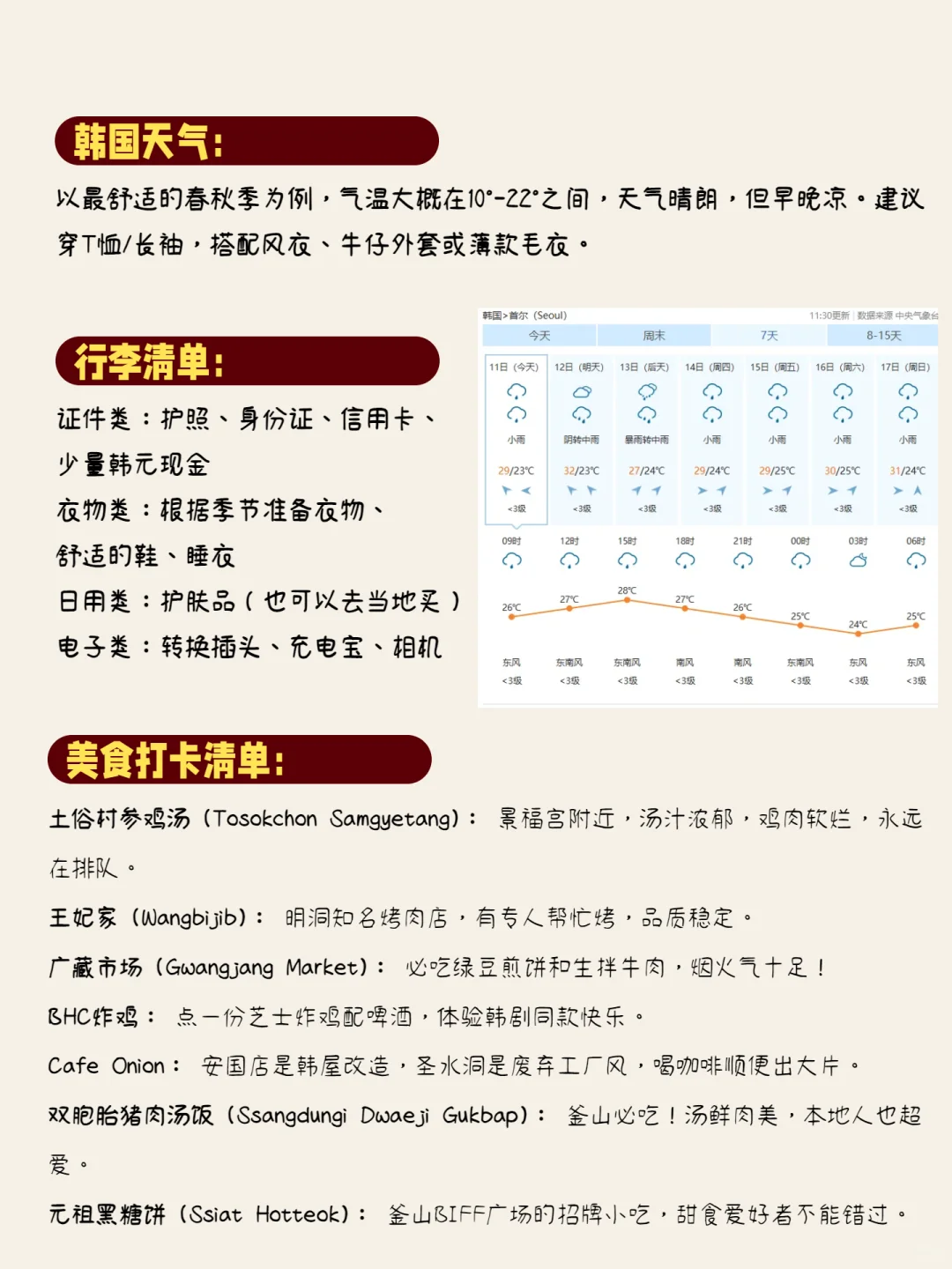 🎉韩国免签啦！7 天首尔釜山保姆级喂饭