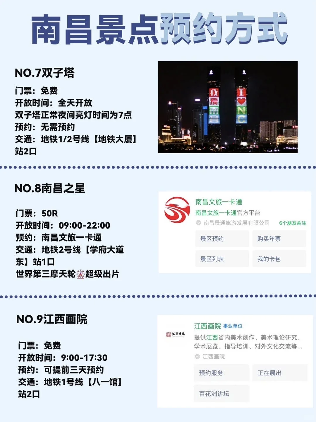 终于有人把南昌路线说清楚了！！（附游玩路线）