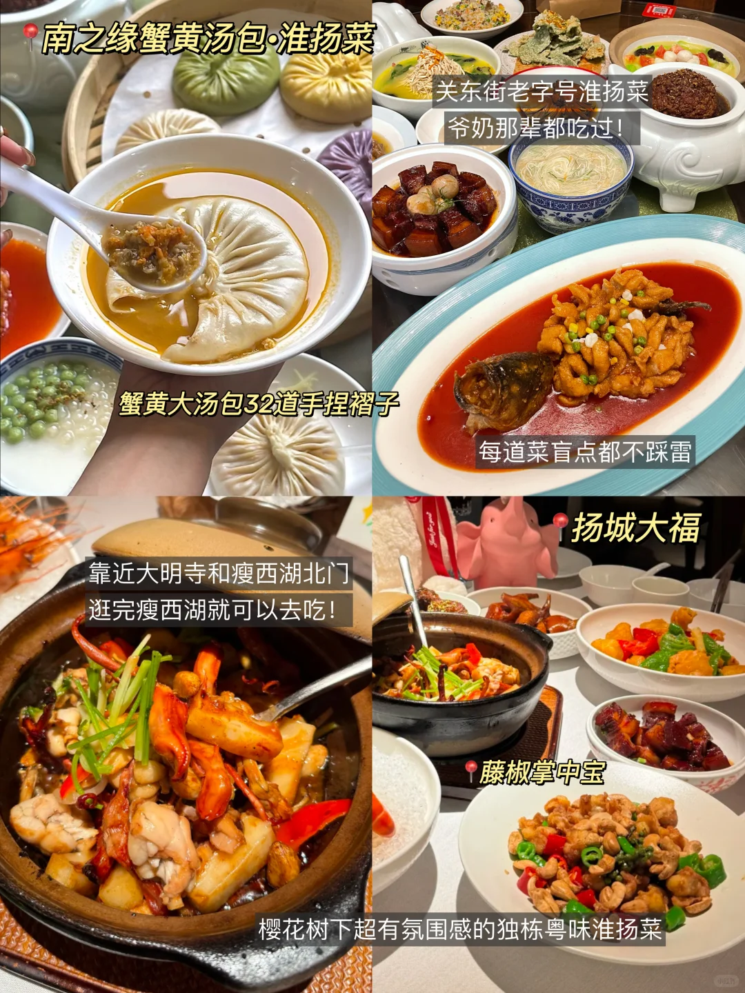 被自己熬夜做的扬州攻略满意得睡不着。。🥹