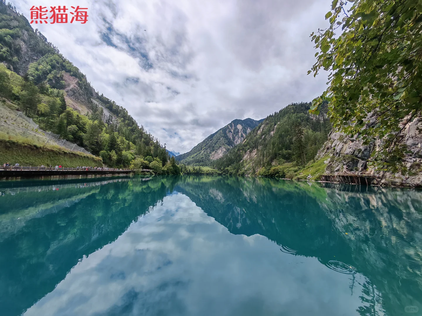 九寨沟不要随意左线换右线，踩雷了