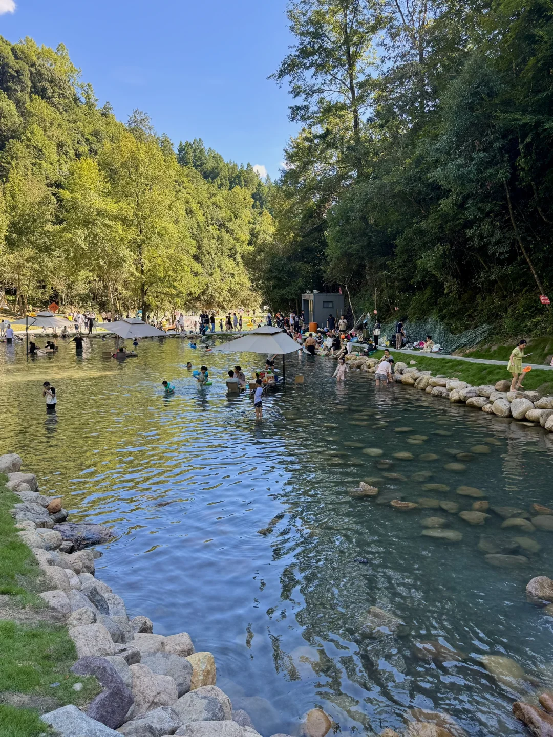 杭州1h直达🚗5万㎡的森林玩水秘境（附攻略