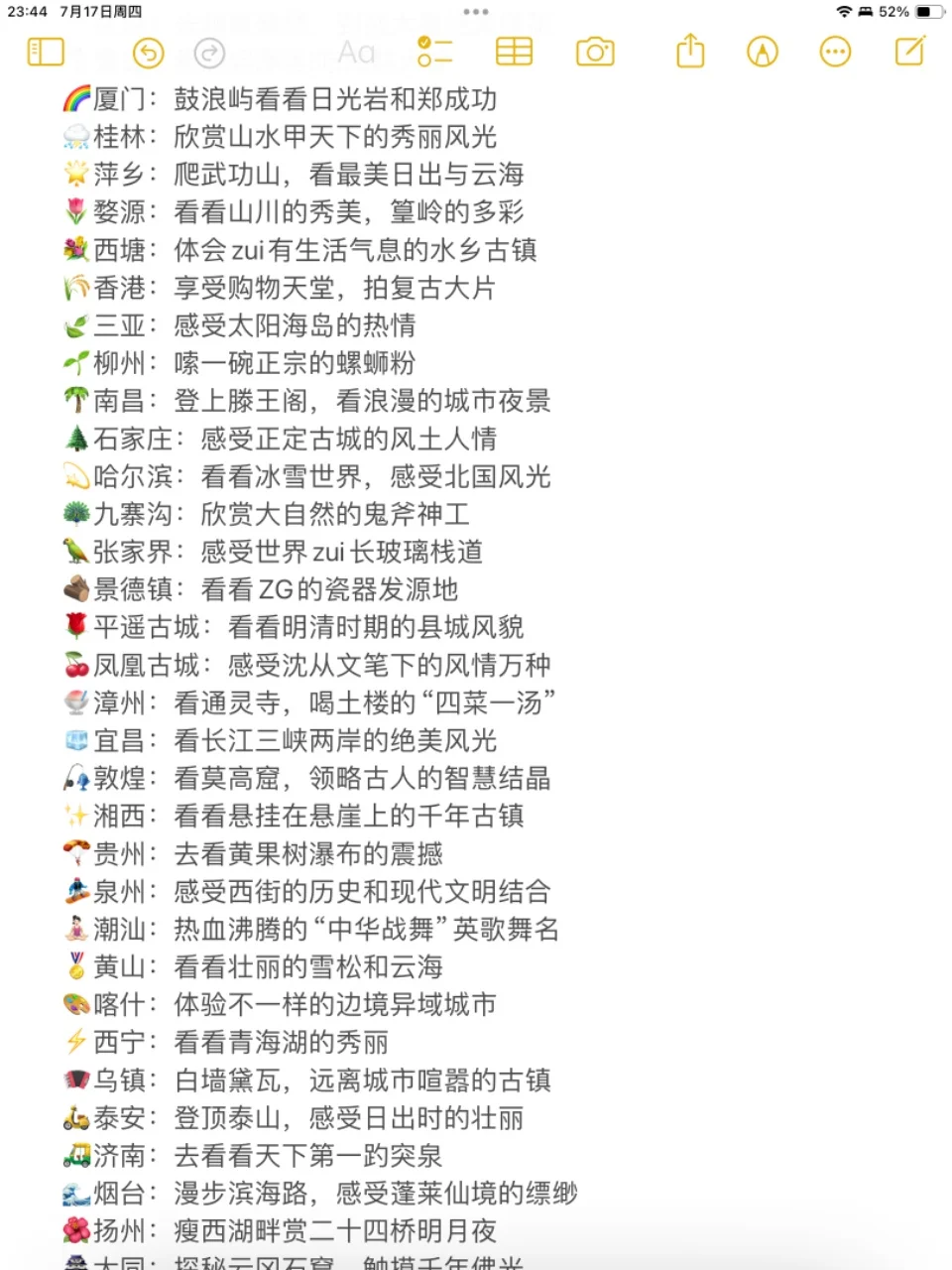 ✨女孩子30 岁前一定要打卡的城市清单‼