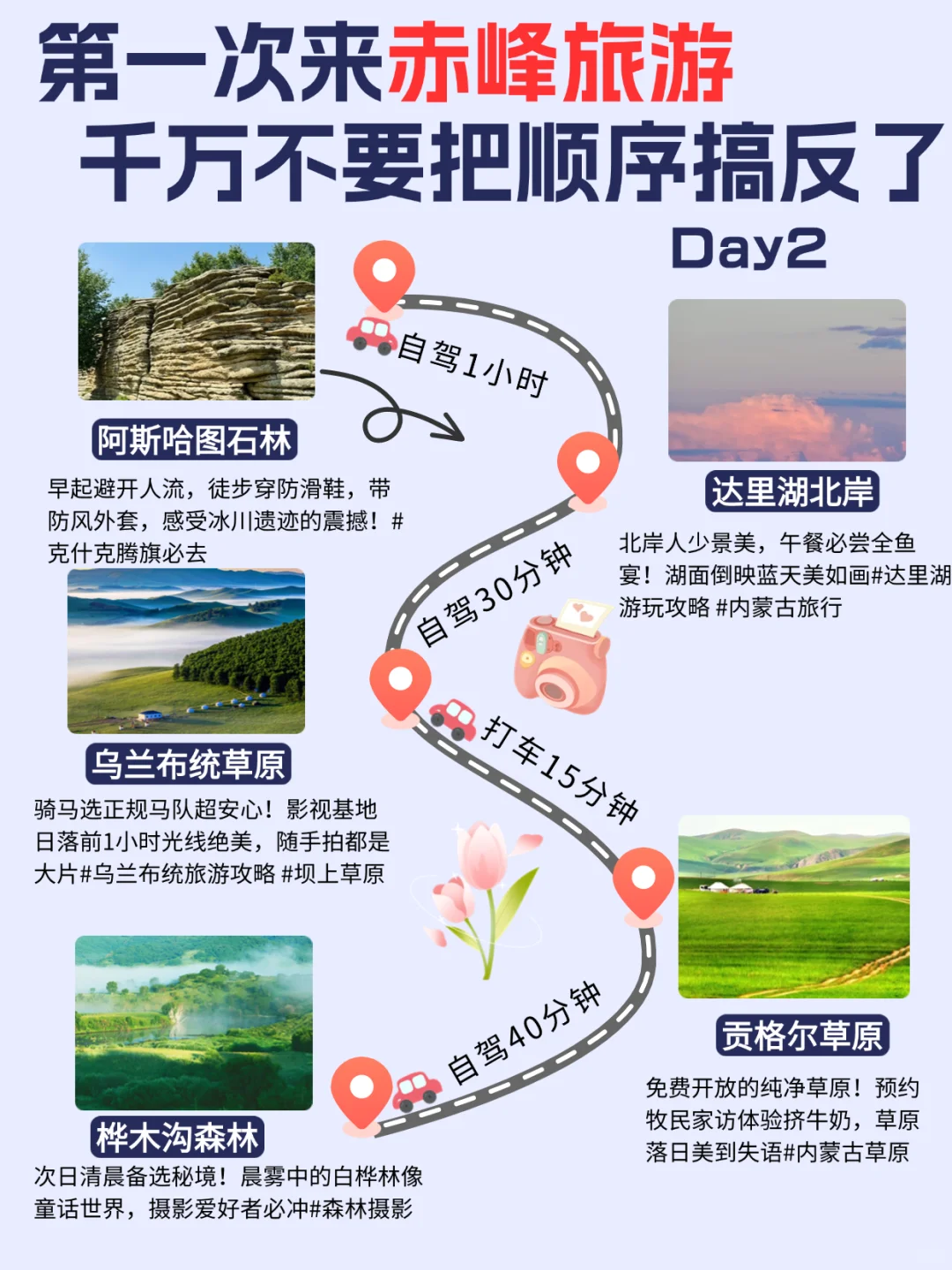 旺季赤峰保姆级旅游攻略✅内附低价机票