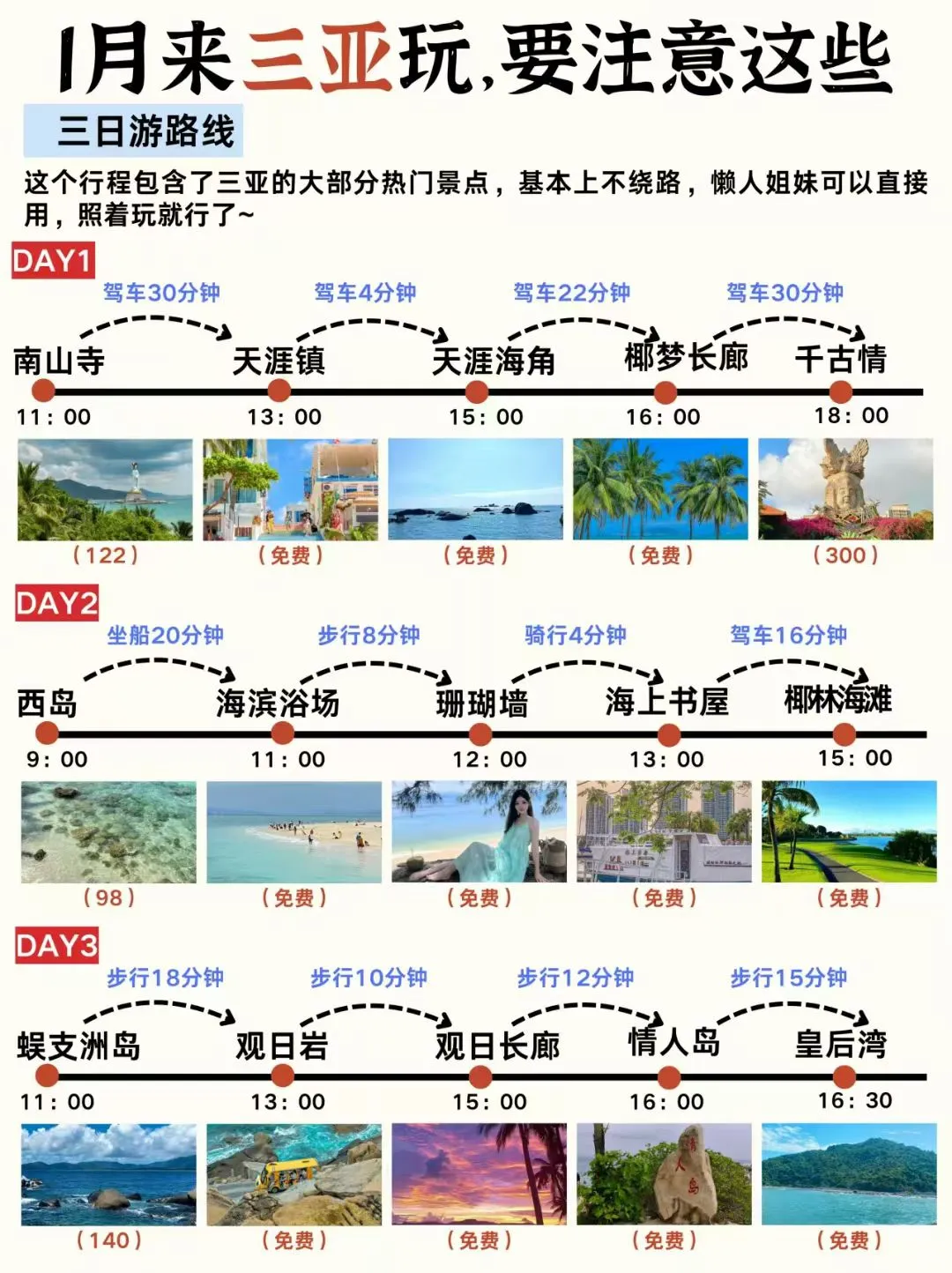 旅游攻略图文✍🏻熟手经验丰富