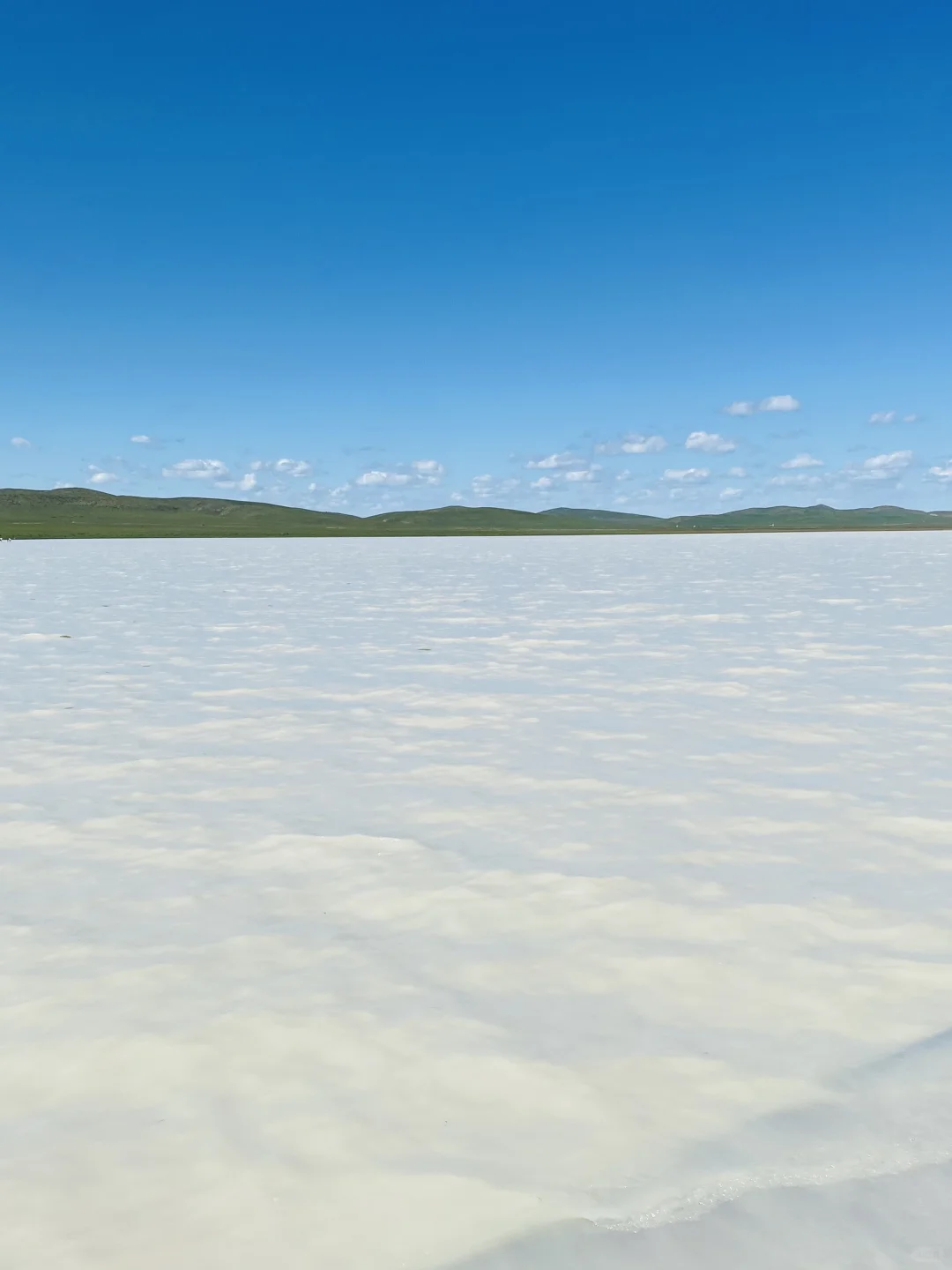 后悔才来！牛奶湖真的很白啊！！