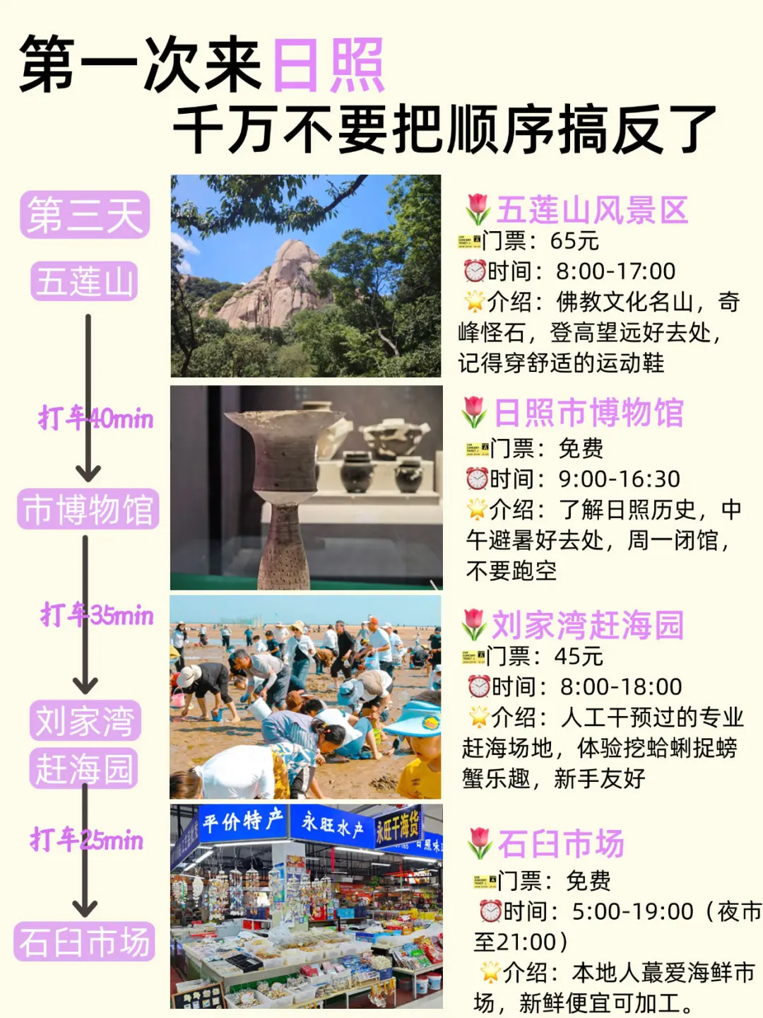 第一次来日照，千万别把顺序搞反了！