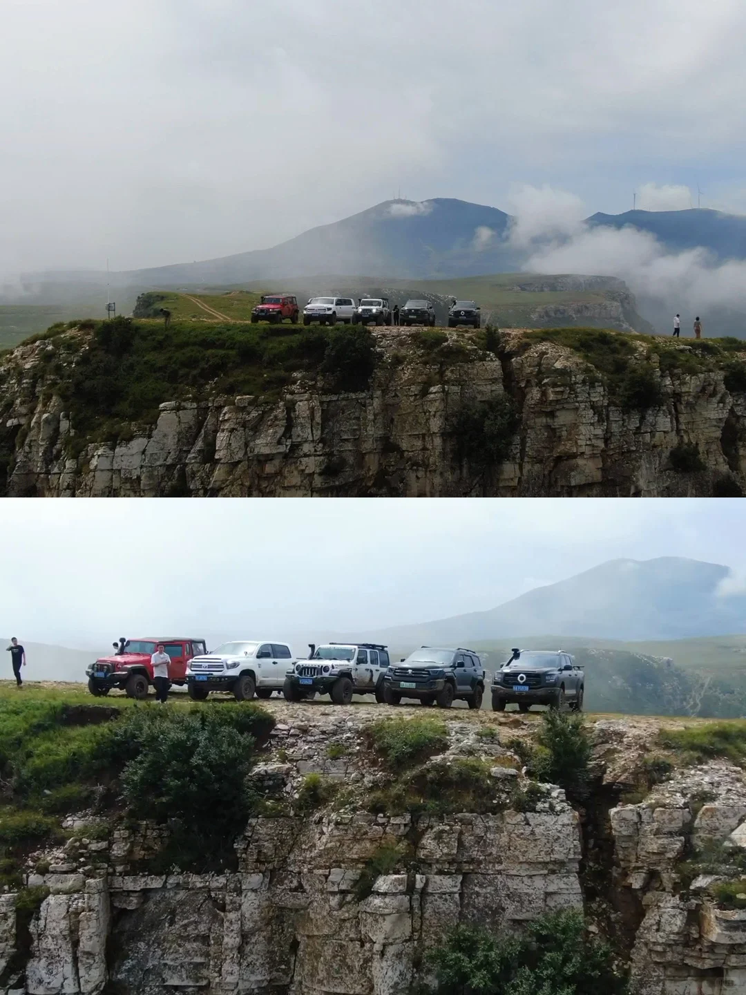 再探阳原山巅秘境｜世纪大断崖穿越