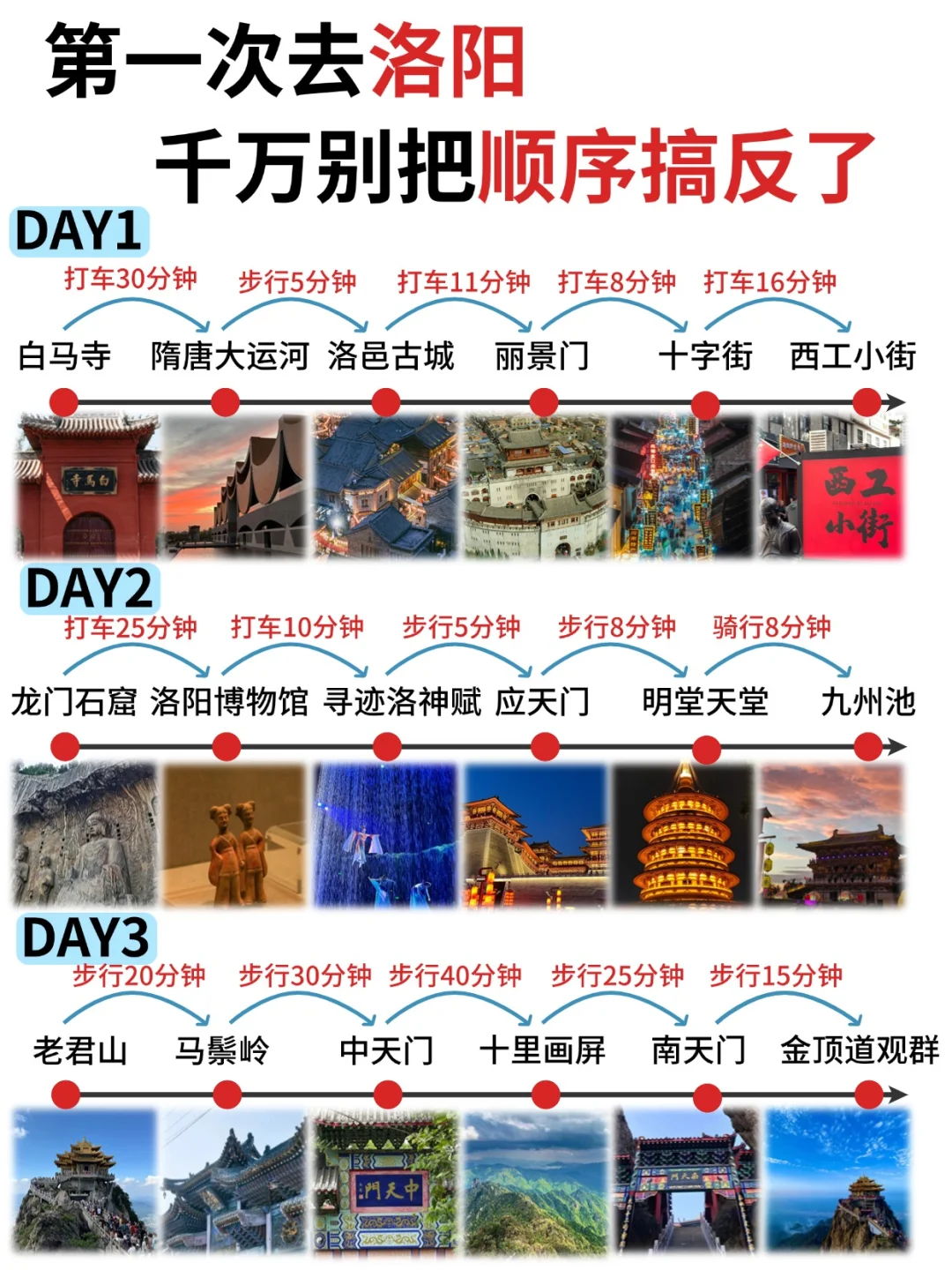 05女大📍的洛阳计划 | 3天不绕路旅游攻略